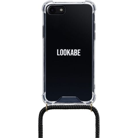 Lookabe Necklace iPhone 7/8+ gold black loo002