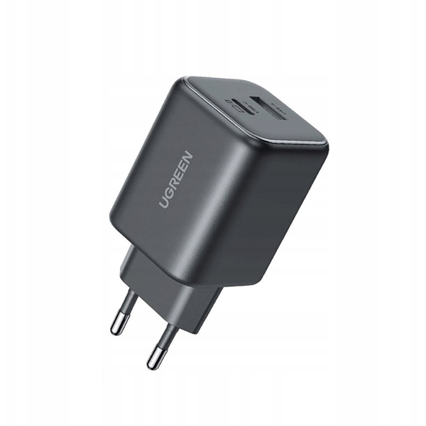 Nabíjačka Ugreen 45W USB-C 2x port čierna univerzálna