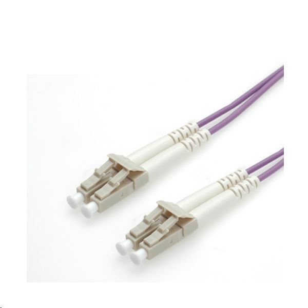 LC/LC propojovací optický kabel OM4 0,5m (21.15.8750-10)