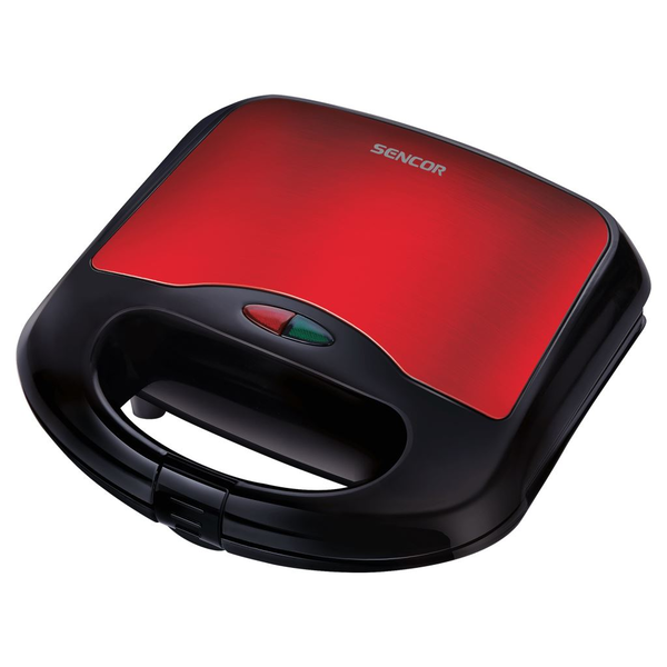 Уред за сандвичи, Sencor, 700W, червен
