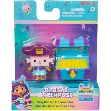 Gabby's Dollhouse Baby Box Cat & Treasure Box
