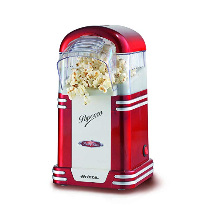 Ariete 2954 pattogatott kukorica készítő Vörös, Fehér 2 perc 1100 W (2954)