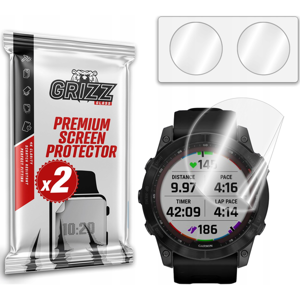  GrizzGlass Folia ceramiczna GrizzGlass CeramicFilm do Garmin Fenix 7X