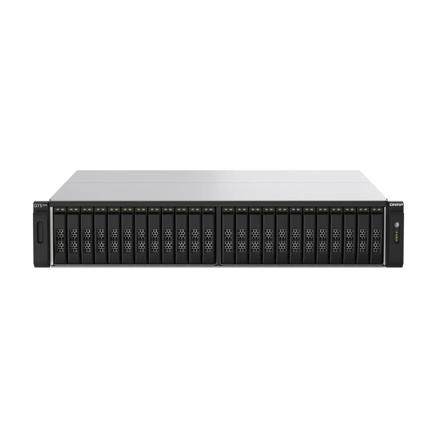 QNAP TS-h2490FU NAS Rack (2U) Ethernet/LAN csatlakozás Fekete, Szürke 7302P (TS-h2490FU-7302P-128G)