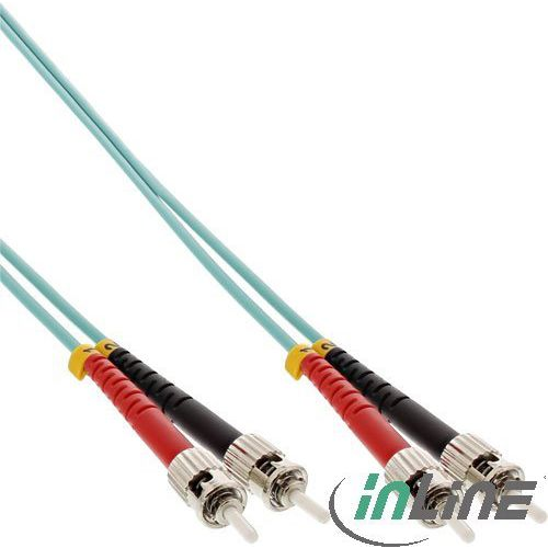 InLine 81503O cavo InfiniBand e in fibra ottica Turchese, Colore acqua