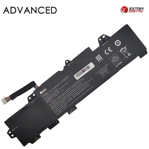 Nešiojamo kompiuterio baterija HP TT03XL, 4400mAh, Extra Digital Advanced