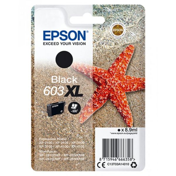 Съвместима мастилена касета Pelikan за Epson 603XL, черна