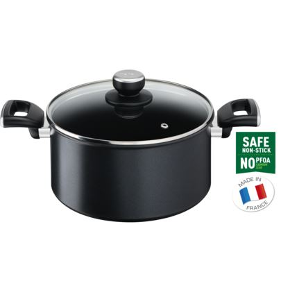 Tefal G2554672 steelpan 5,2 l Rond Zwart
