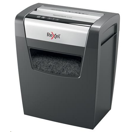 Rexel Momentum X410 iratmegsemmisítő 10 lap konfetti fekete (IGTR2104571)
