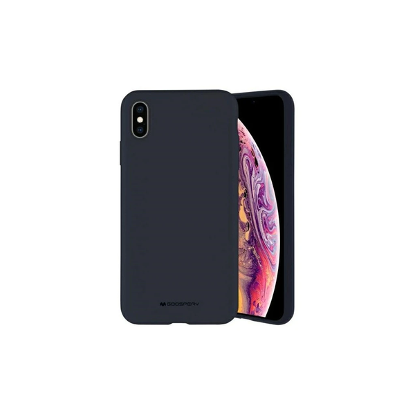 Mercury Silicone tok Samsung S22+ S906 készülékhez tengerészkék