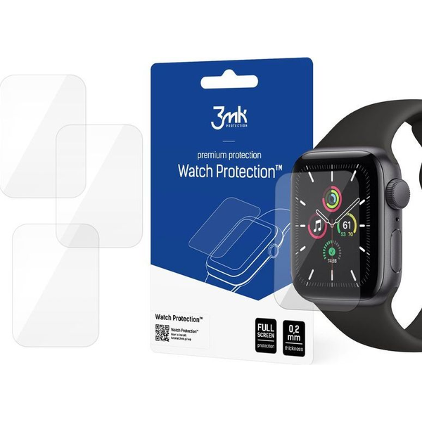 3mk Óra kijelző védőfólia ARC Apple Watch SE 40mm
