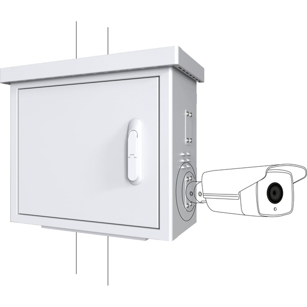 Lanview RCCTV002 rack 0U Bianco