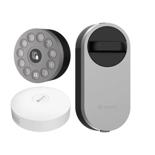 EZVIZ CS-DL01S + DL01CP + A3-BK Slim deurslot