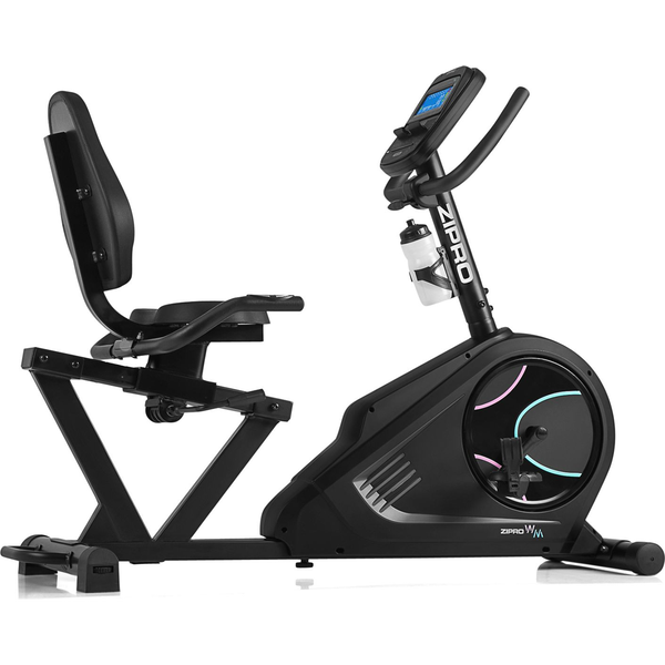 ZIPRO Glow WM iConsole + Horizontal Electro-Magnetic Exercise Bike