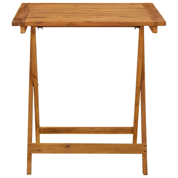 vidaXL składany stół ogrodowy, 70 x 70 x 75 cm, lite drewno akacjowe (46348)