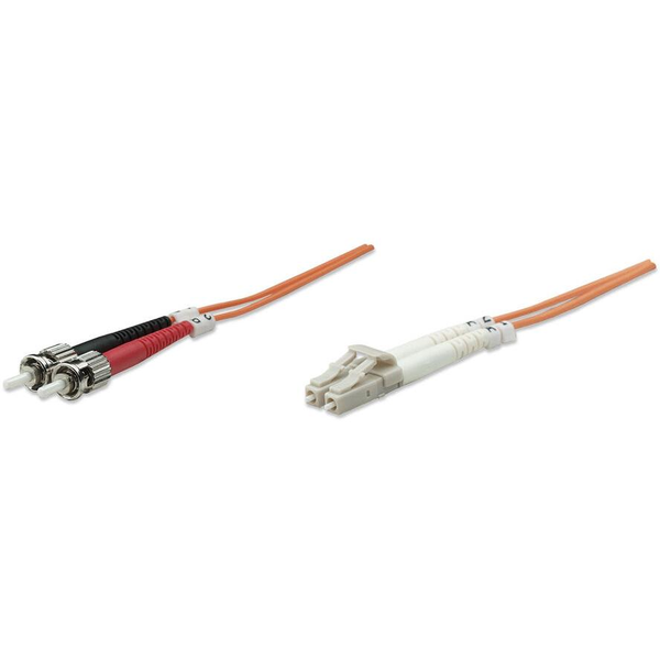 Intellinet 1.0m LC-ST M/M InfiniBand og fiberoptisk kabel 1 m Orange