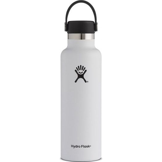 Hydro Flask Standard Mouth Flex Cap - rozsdamentes acél, 21 oz, 621 ml, White
