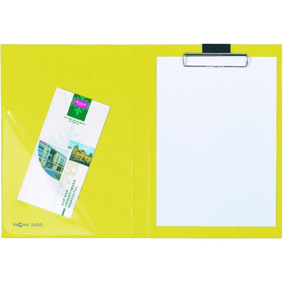 Pagna A4 Fedeles felírótábla - Sárga (P2401005)