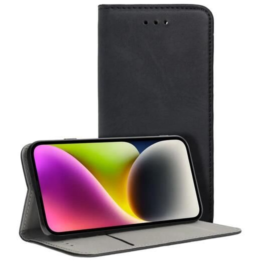 Gigapack Motorola Moto G42 (XT2233) bőr hatású fliptok fekete (GP-130399) (GP-130399)