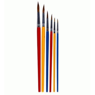 Čopiči, set 6, velikosti: 2, 4, 6, 8, 10, 12.