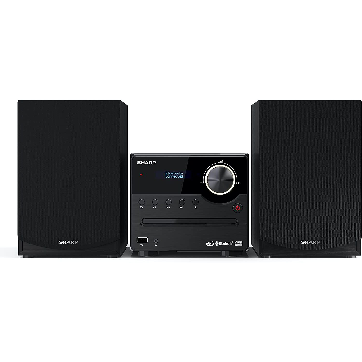 Sharp XL-B517D(BK) Micro HiFi rendszer - Fekete (XL-B517D(BK))