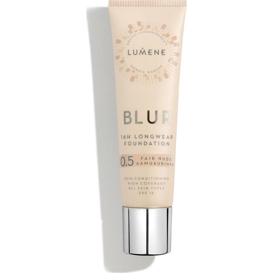 Lumene Blur 16h Longwear Foundation SPF15 Shade 0.5 Fair Nude / Aamuaurinko (83462)