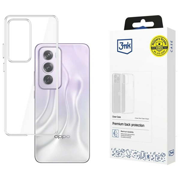 Zadní Kryt 3mk pro Oppo Reno 12 Pro Clear, bezbarvý