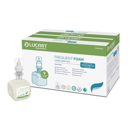 LUCART 89412000 Frequent habszappan utántöltő aloe verával 400ml