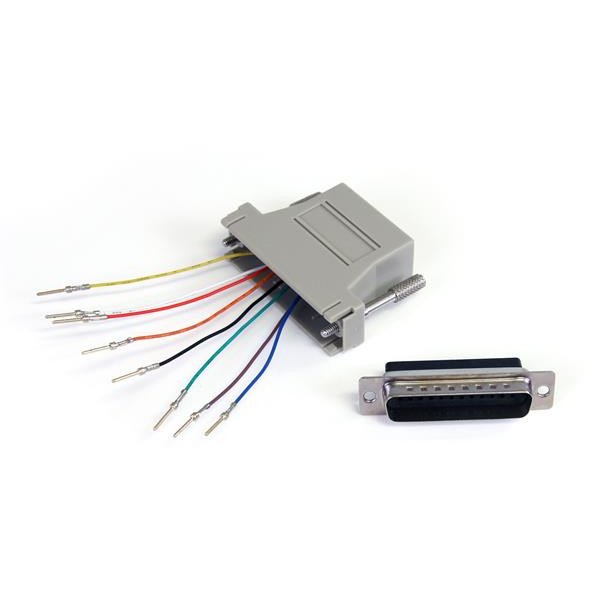 StarTech.com GC258MF kabel kønsskifter DB-25 RJ-45 Grå