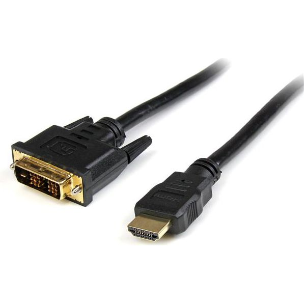 StarTech.com 0.5m, HDMI - DVI-D Zwart