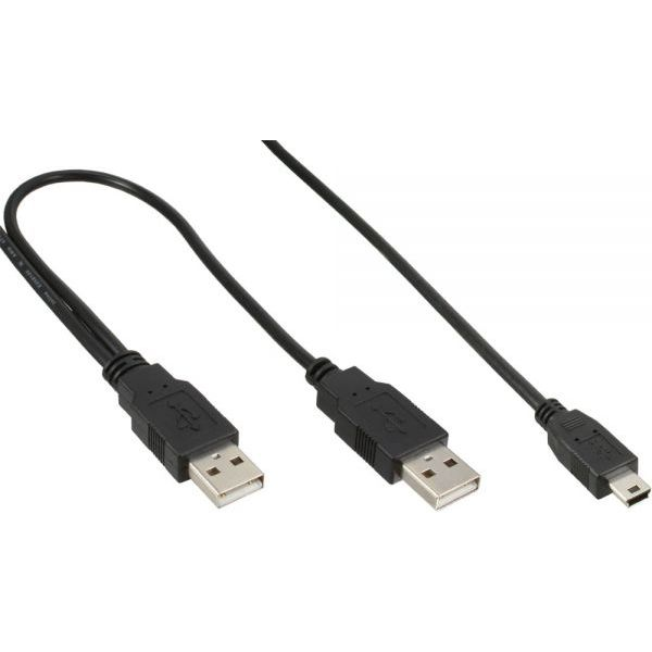 InLine 33107Y cavo USB Mini-USB B