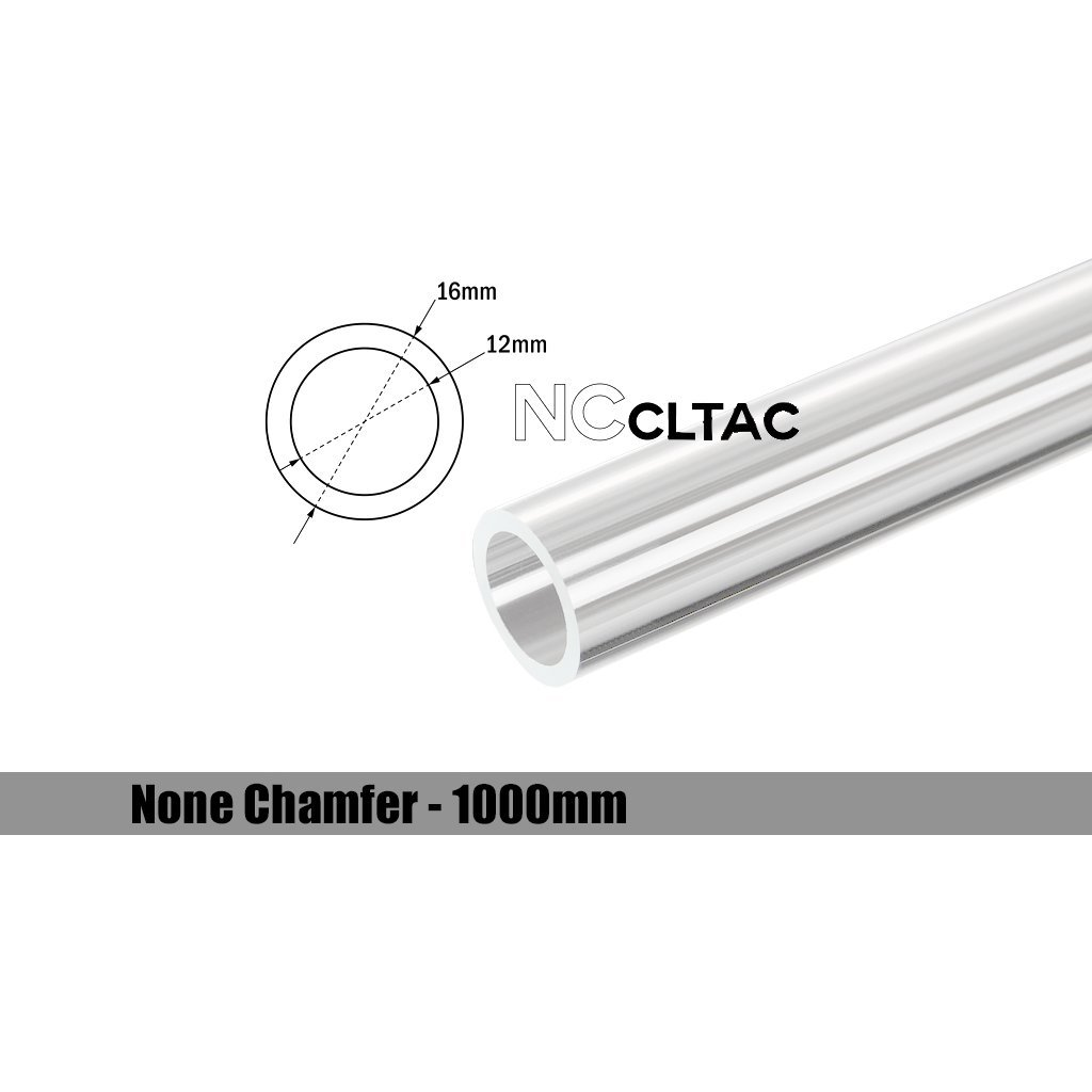 Bitspower Crystal Link Tube 16/14mm 1000mm - Trans (BP-NCCLT16AC-L1000)