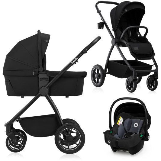 Lionelo Meril 3in1 Black Onyx (5903771720151)