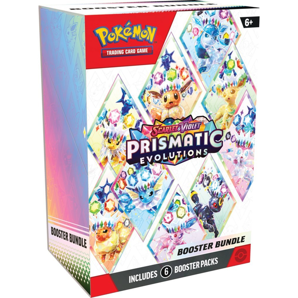 Pokemon TCG: Scarlet & Violet 8.5 Prismatic Evolutions Booster Bundle Trading Cards