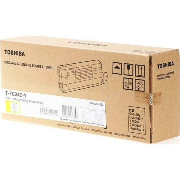 Dynabook T-FC34EY tonerpatron 1 stk Original Gul