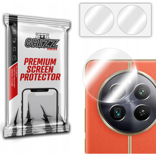 Szkło na aparat GrizzGlass HybridGlass Camera do Realme P3 Pro [2 PACK]