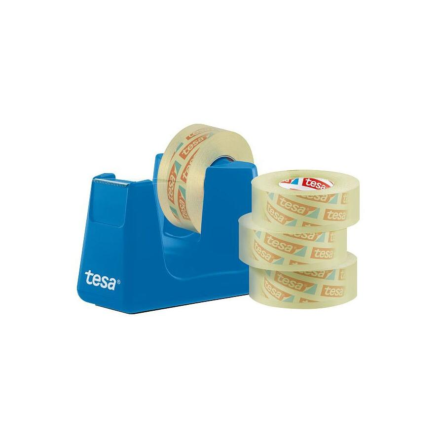 Tesa Easy Cut Smart + film transparent (53908-00000-00) film Cián (H x Sz) 33 m x 19 mm 1 készlet (53908-00000-00)