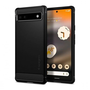 Калъф Spigen Rugged Armor за Google Pixel 6A, Matte Black