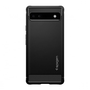 Калъф Spigen Rugged Armor за Google Pixel 6A, Matte Black