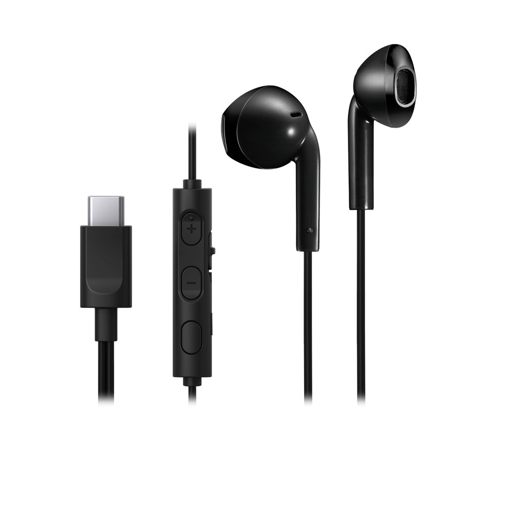 JVC HA-FR17UC USB-C Vezetékes Fülhallgató Headset - Fekete (HAF-R17UCB-U)