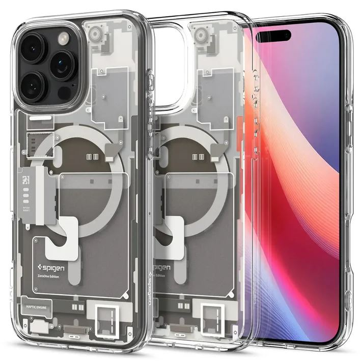 Spigen Ultra Hybrid Zero One MagFit iPhone 16 Pro Max tok Natural Titanium (ACS08381) (ACS08381)