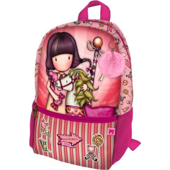 Mini Mochila Gorjuss™ Fairground "carousel" 26x34x11,4cm