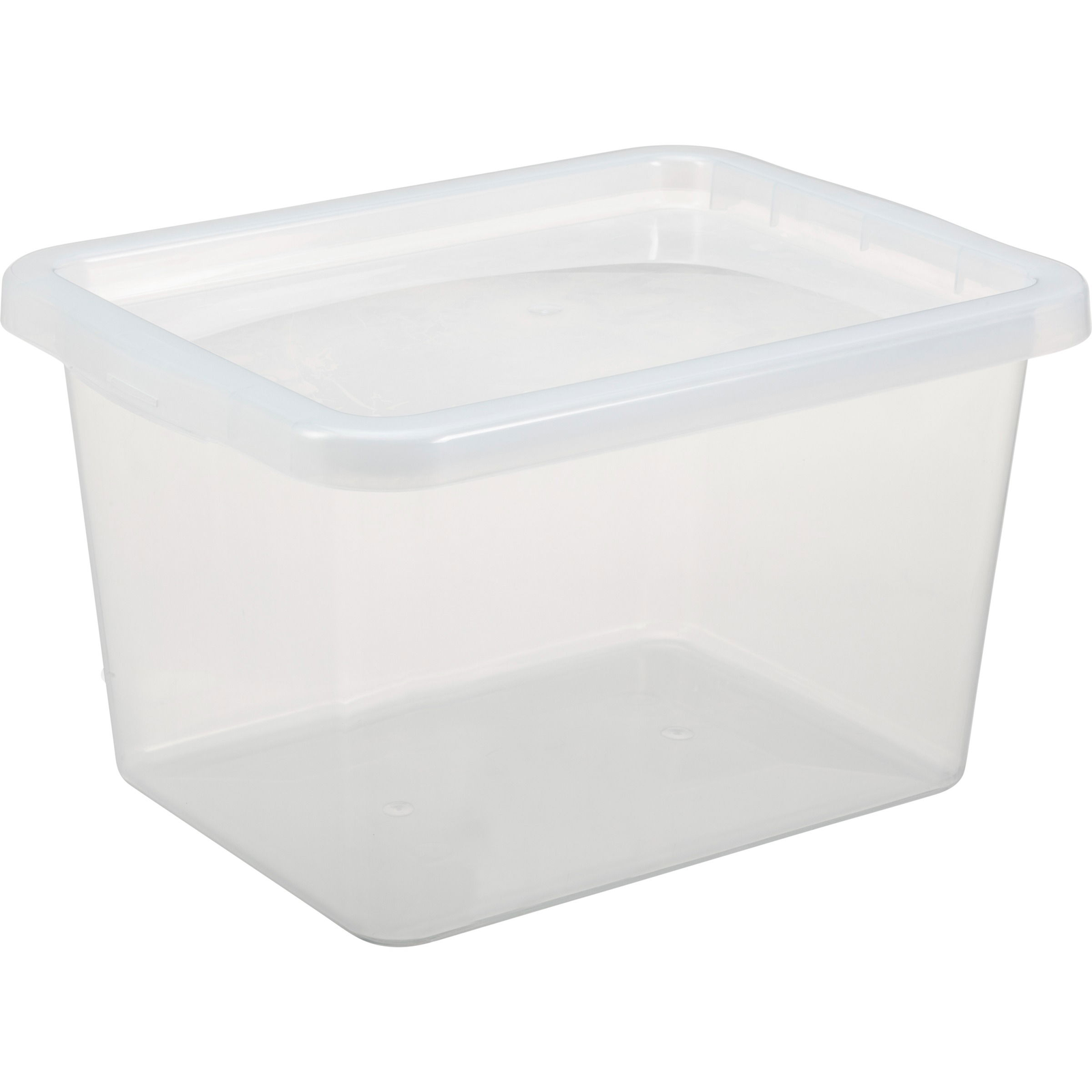 Plast Team Basic Box Tárolódoboz, 15 l, 38×28,5×21,7 cm, átlátszó (22950800)