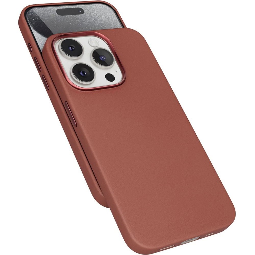 Epico Mag+ iPhone 16 Pro Max barna bőr tok (91110131700002)
