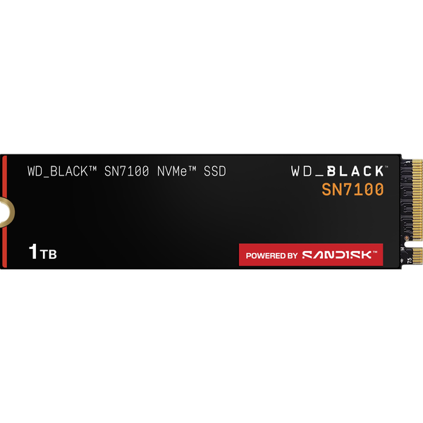 WD Black SN7100 1 TB-os M.2 SSD NVMe-n keresztül