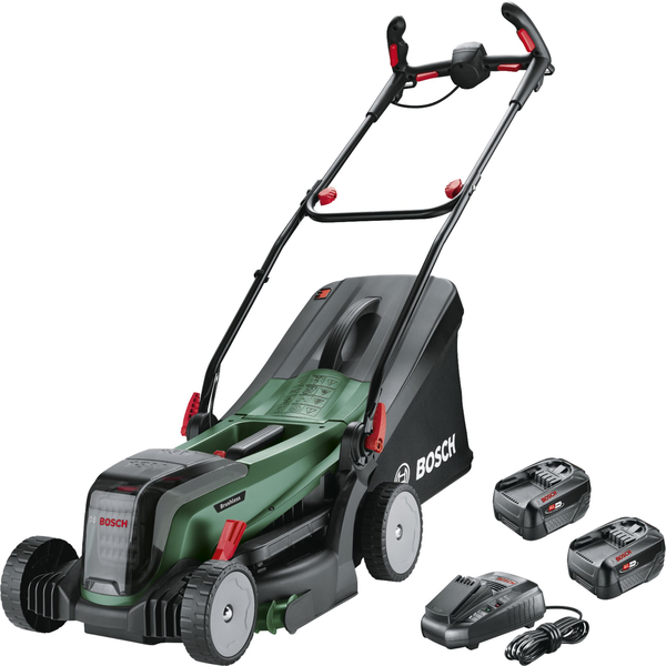 Bosch 37-550 Duwgrasmaaier Batterij/Accu Zwart, Groen