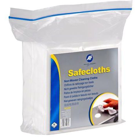 AF Safecloths Szálmentes törlőkendő 34x32 cm (50 db) (ASCH050)