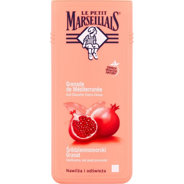  Le Petit Marseillais Delikatny żel pod prysznic Śródziemnomorski Granat 400ml