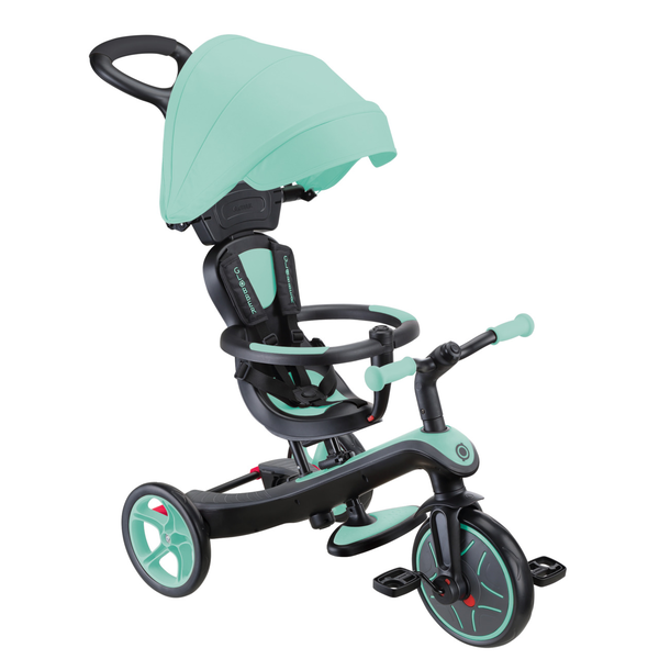 Globber Explorer Trike 4 in 1 Gyermek kerékpár - Menta zöld