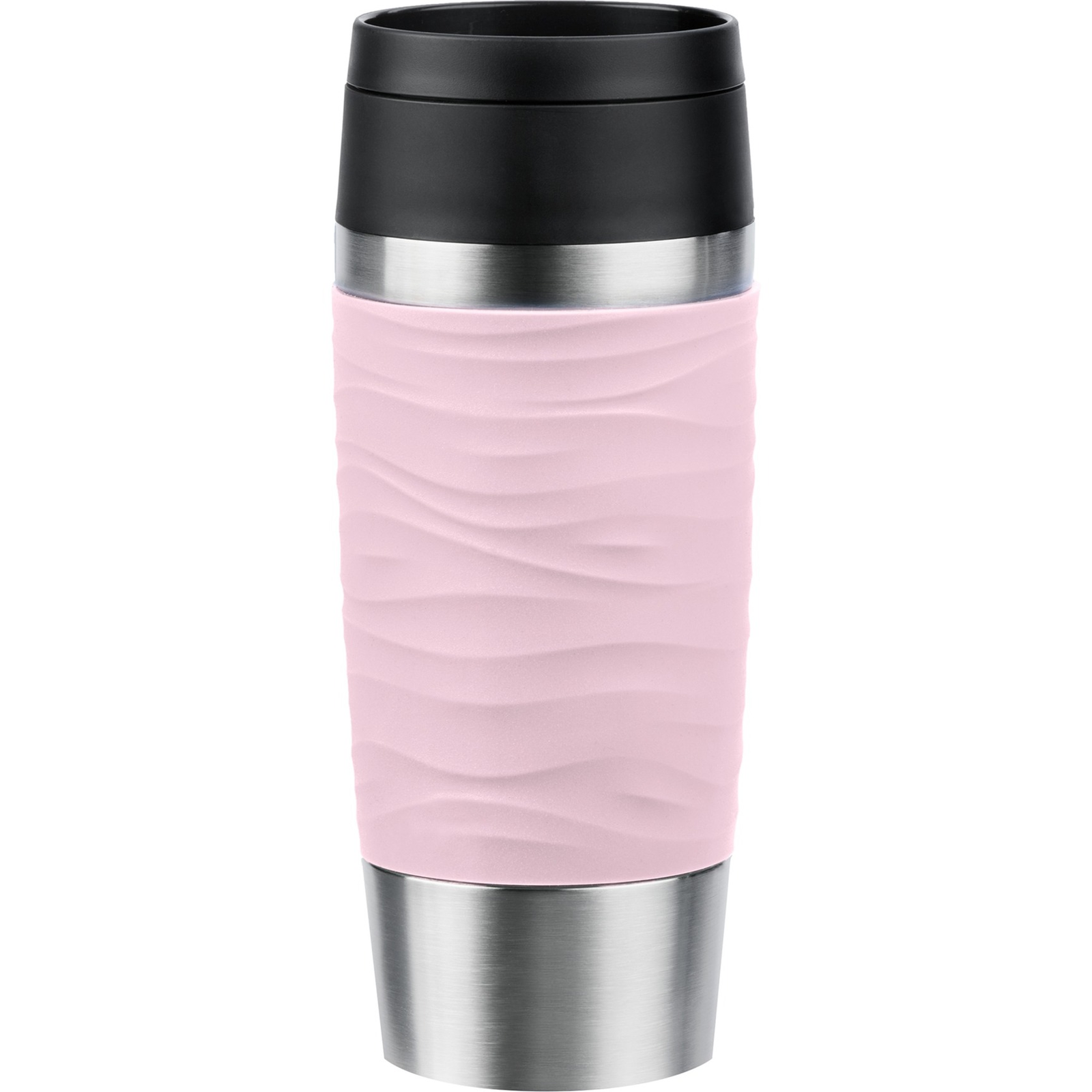 Emsa Travel Mug Waves 360ml Termosz - Rózsaszín (N2021400)